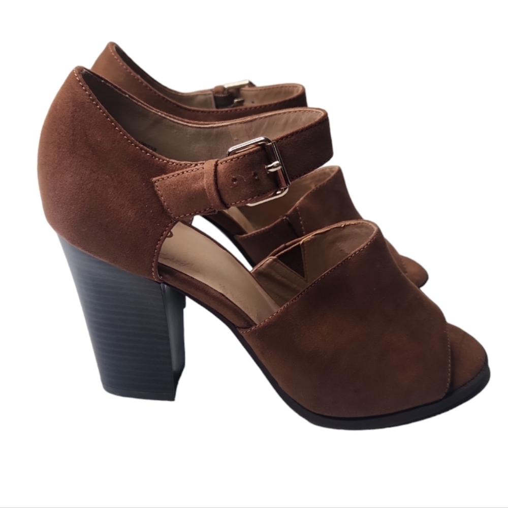 CATO Open Toe Heels Size 8